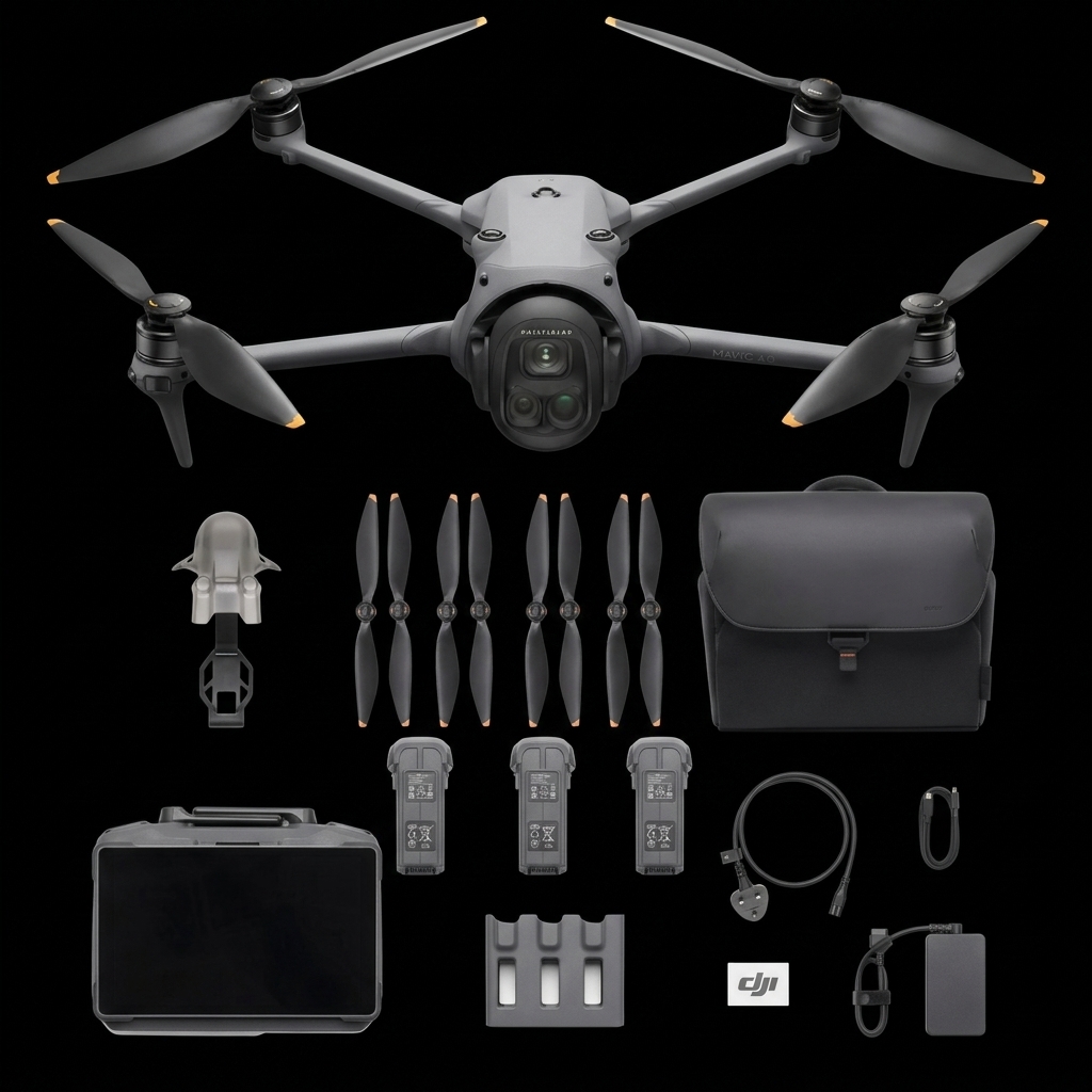 Dji mavic 4 pro | dji rc pro 2 | nd filters | 3 batteries 