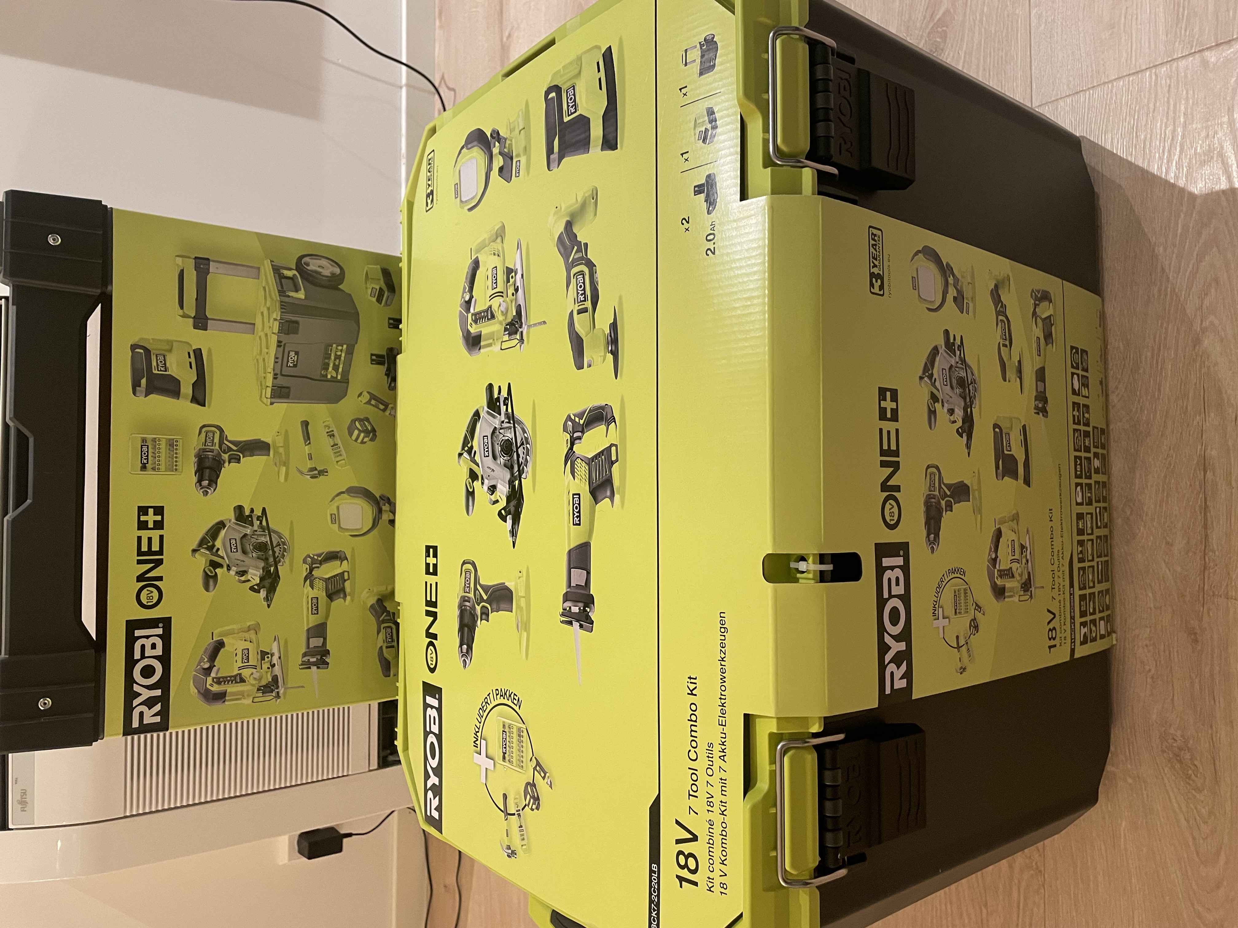 Ryobi komplett verktøy vogn