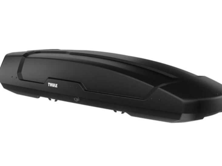 Thule force xt alpine 420l med takräcke thule wingbar för för glc