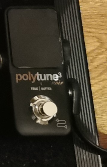 Tc electronic polytune 3 -guitar tuner pedal