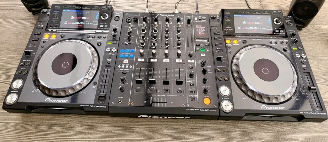 Pioneer cdj 2000 nxs + djm 900 nxs cheap hire