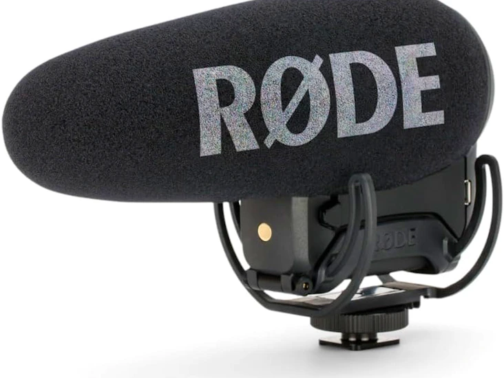 Røde videomic pro+ premium on-camera shotgun microphone
