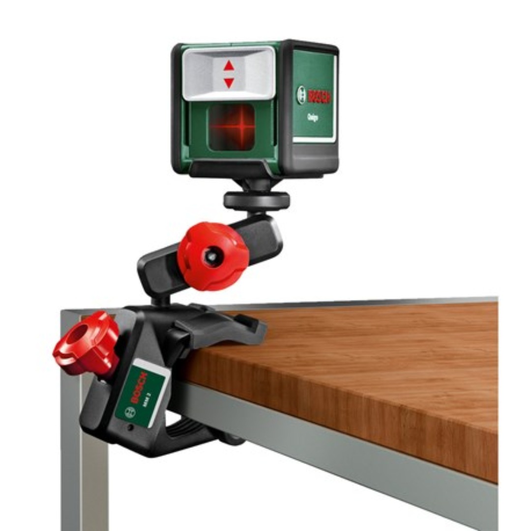 Krysslaser med feste, bosch quigo