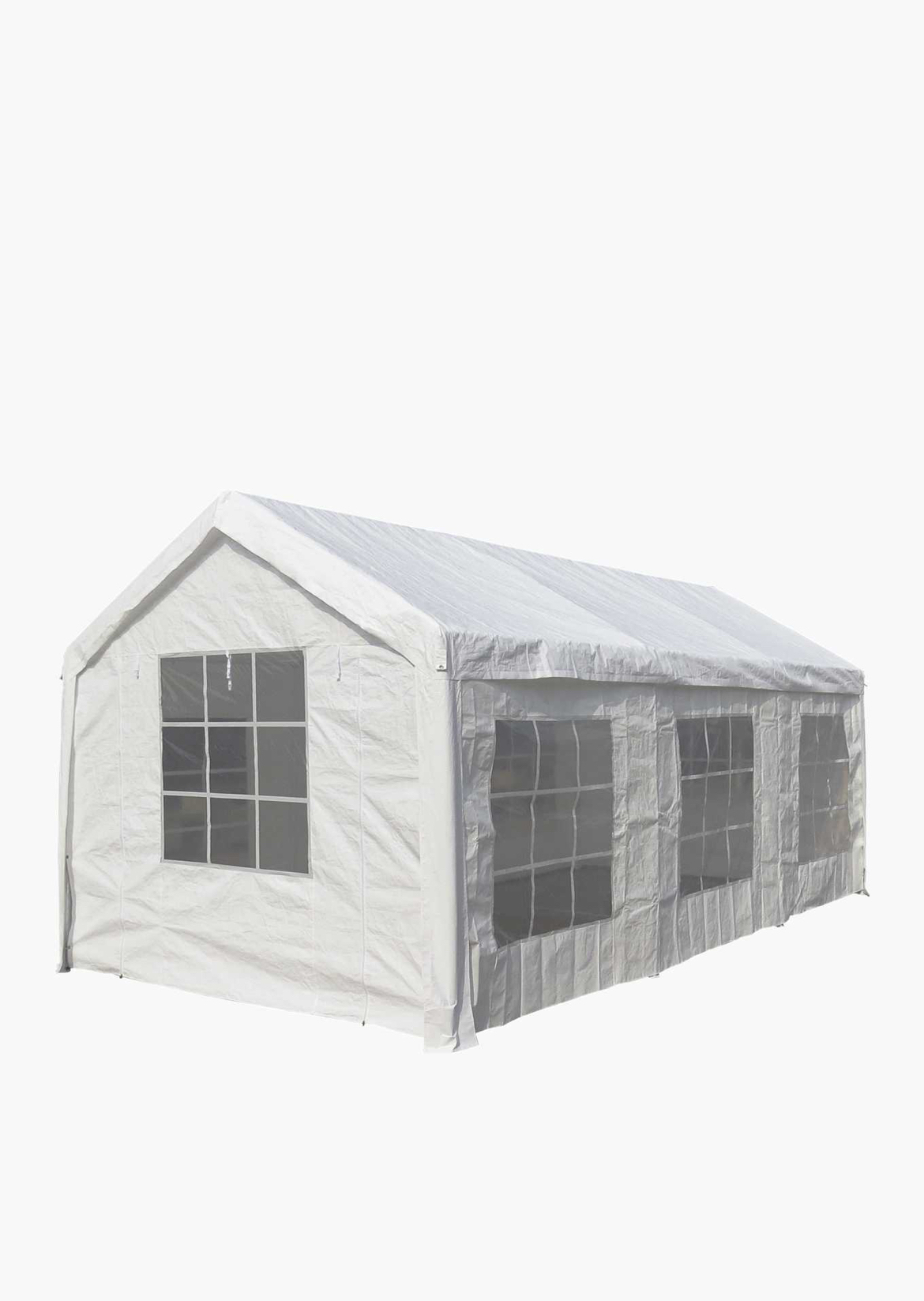 Ett lätt monterat tält för 30 personer 