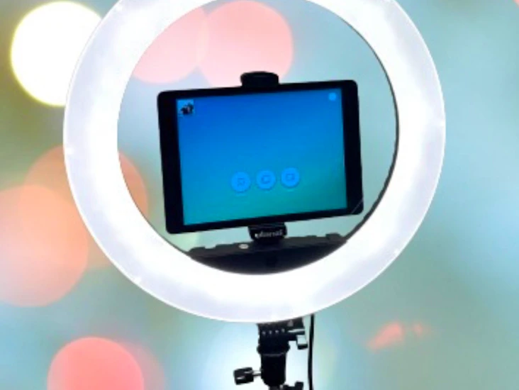 Photobooth med skrivare och 100 bilder