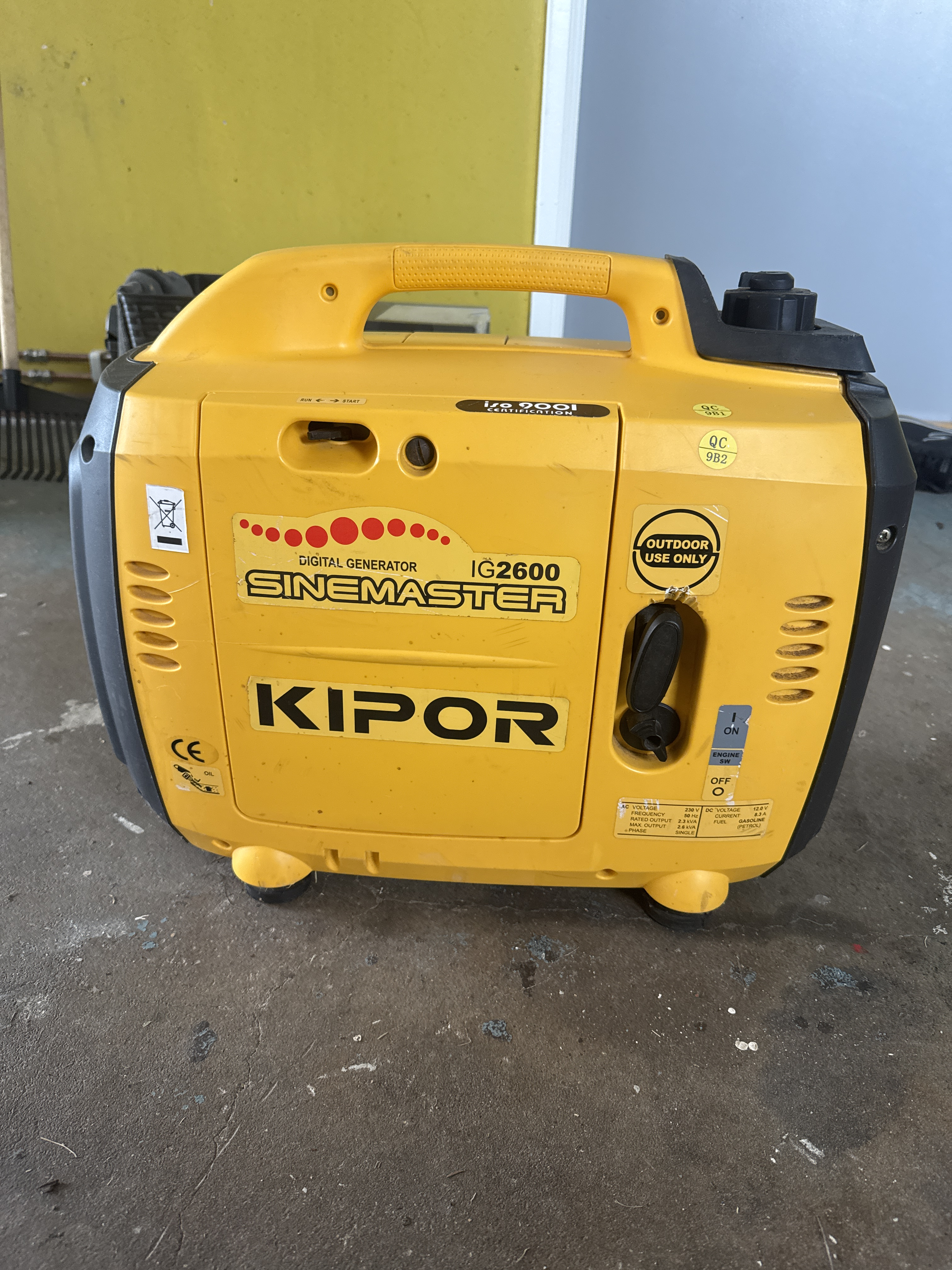 Kipor sinemaster elverk
