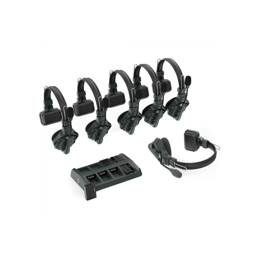 Hollyland solidcom c1 - 6 headset (no hub)  comms / walkie talkie / 2 way