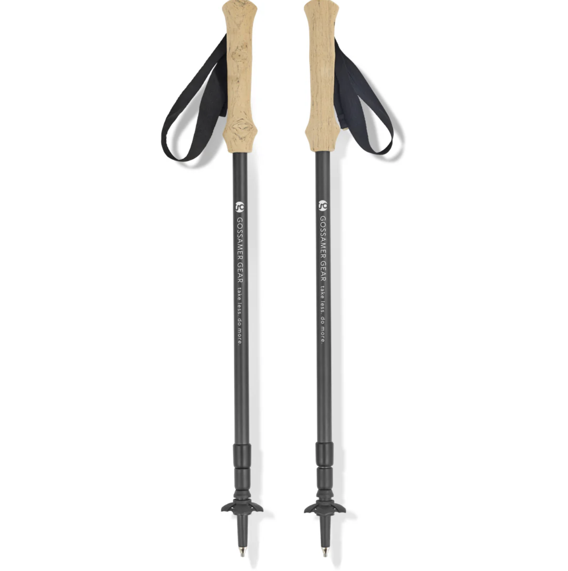 3-delade vandringsstavar ultralätt kolfiber gossamer gear