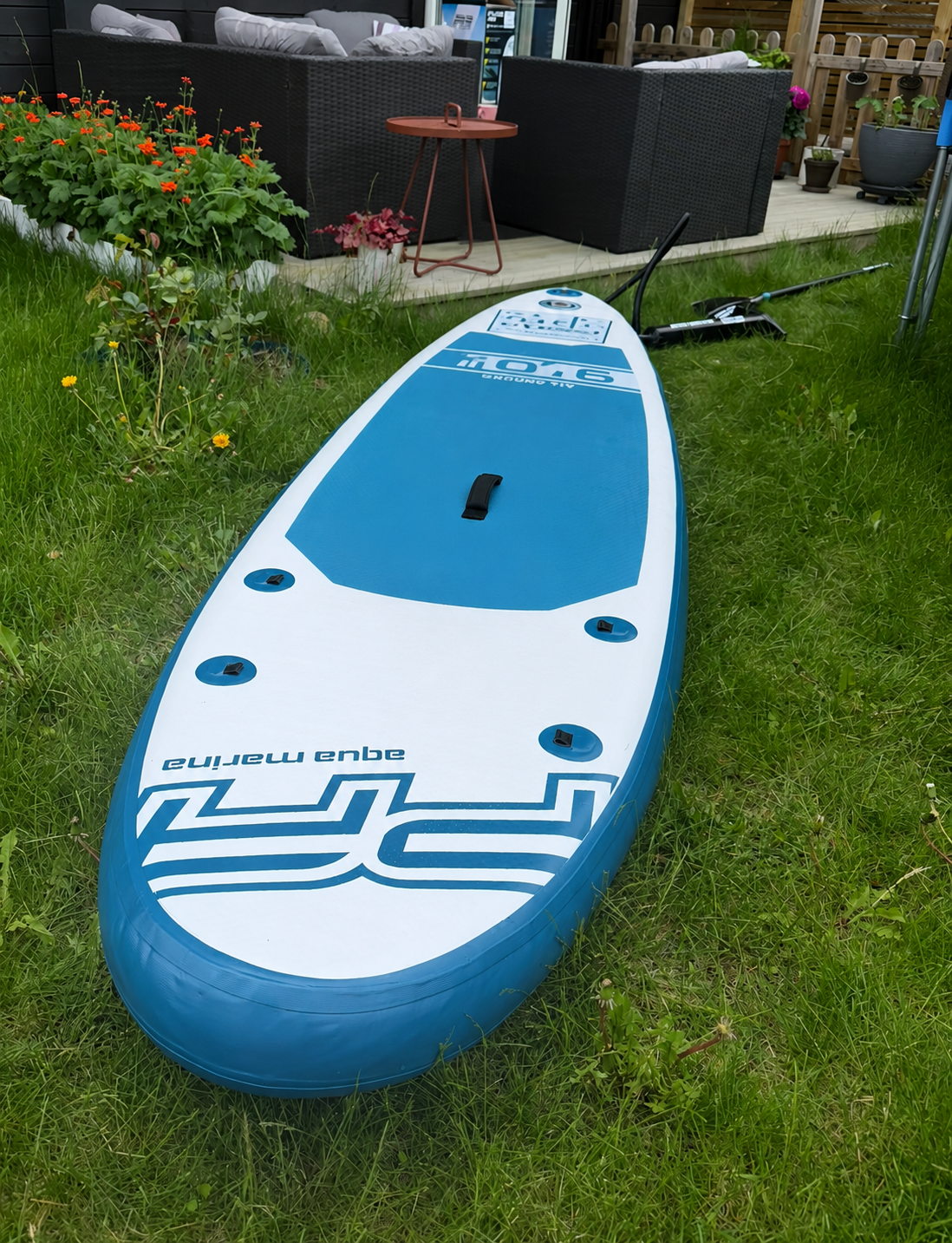 Pure air 9’4” oppblåsbar sup – lett, stabil og enkel å ta med
