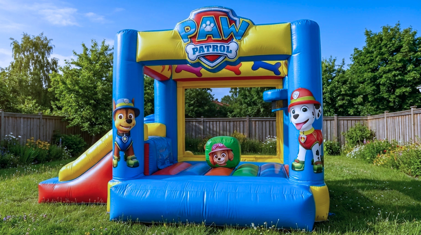 Pawpatrol hoppborg i stockholm