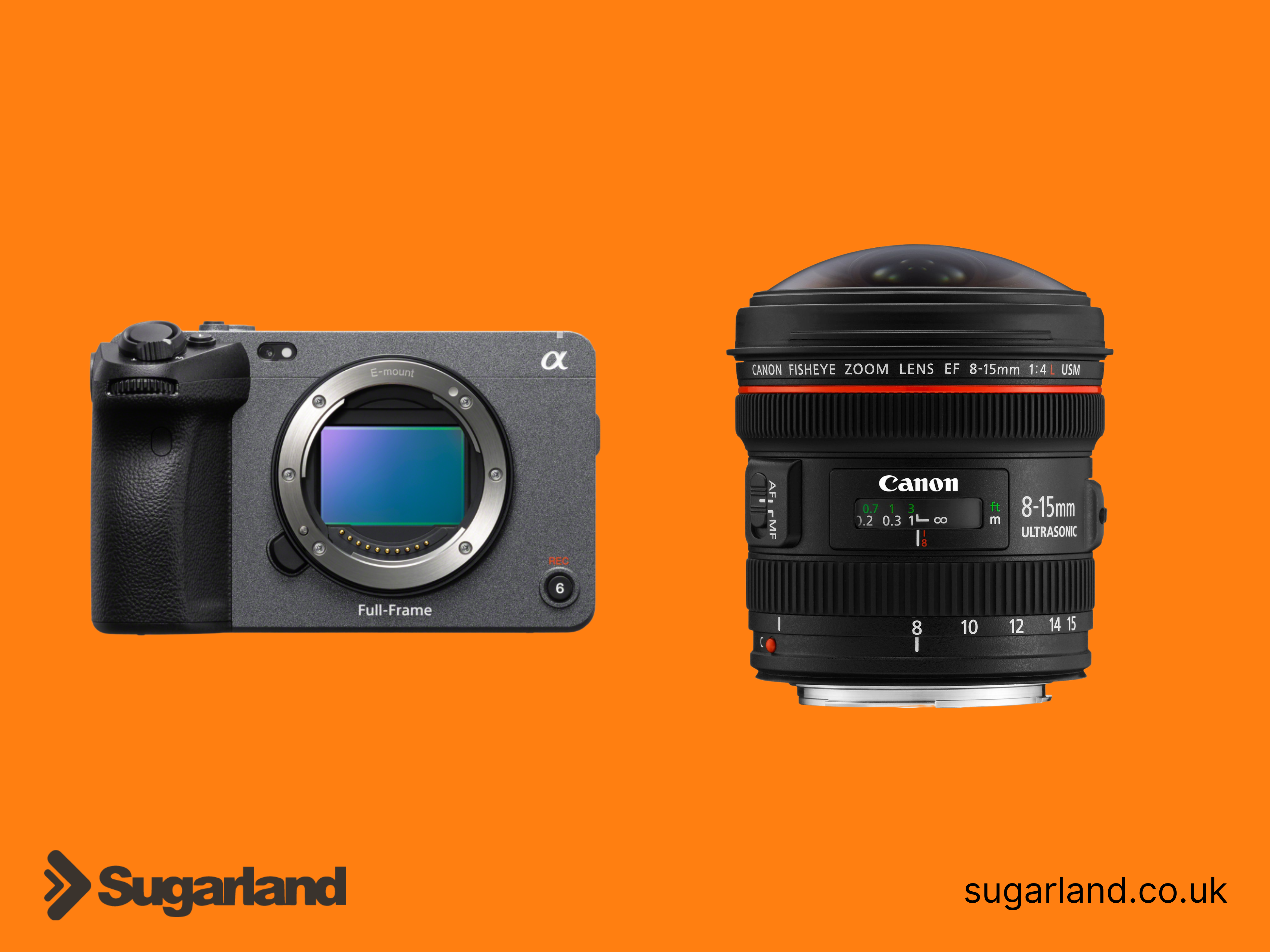 Sony fx3 + canon ef 8-15mm f/4 fisheye lens