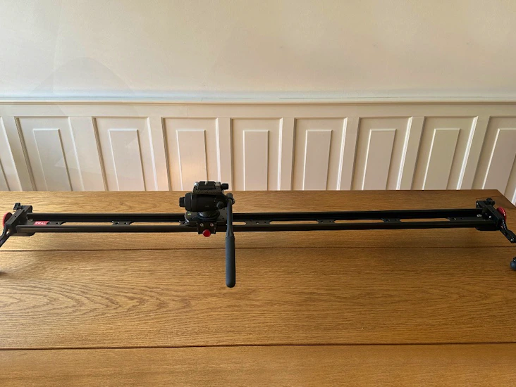 Glidskena/slider proaim zeal+gitzo videohuvud