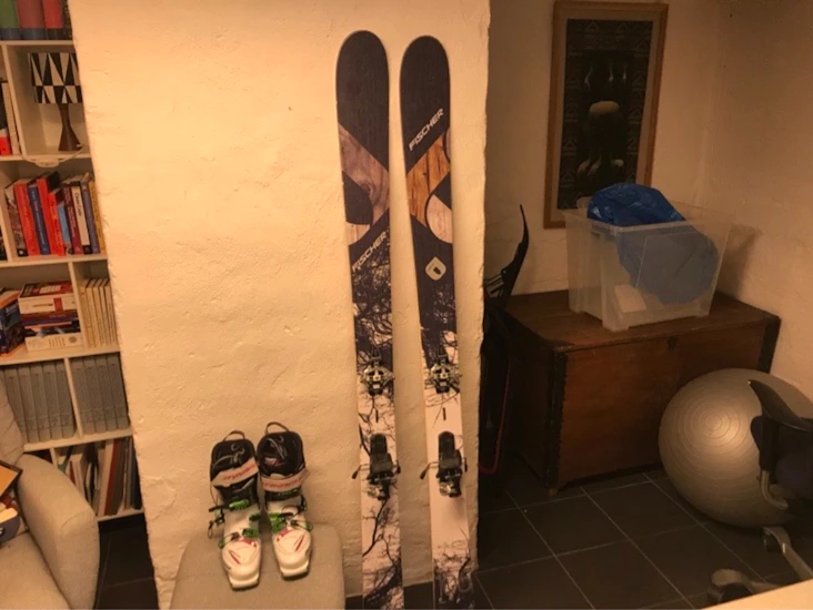 Topptursskidor, komplett paket