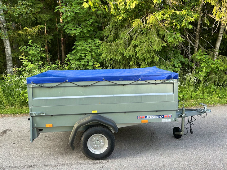 Tilhenger med høye karmer b førerkort