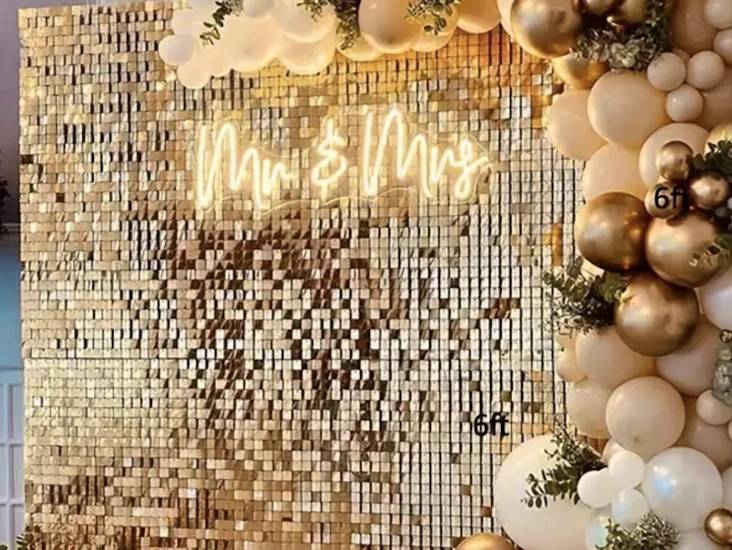 Skapa magiska – glittrande skimmervägg ✨