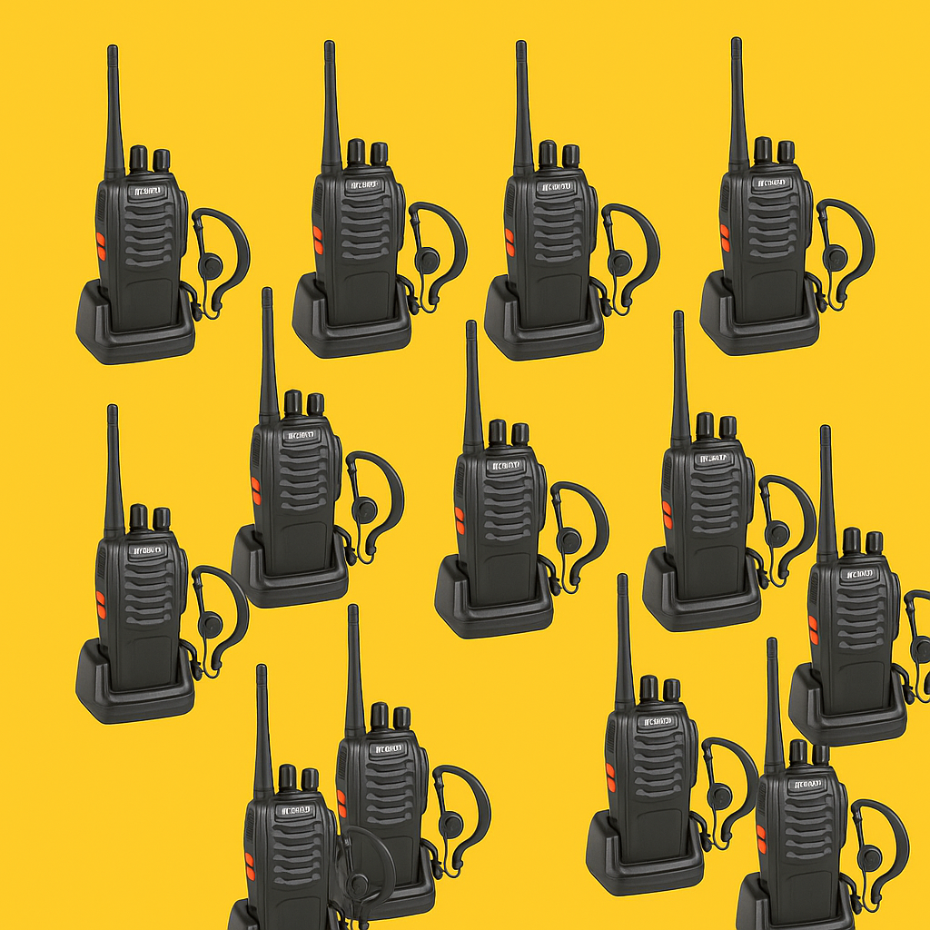 X12 long range walkie talkie two-way radios