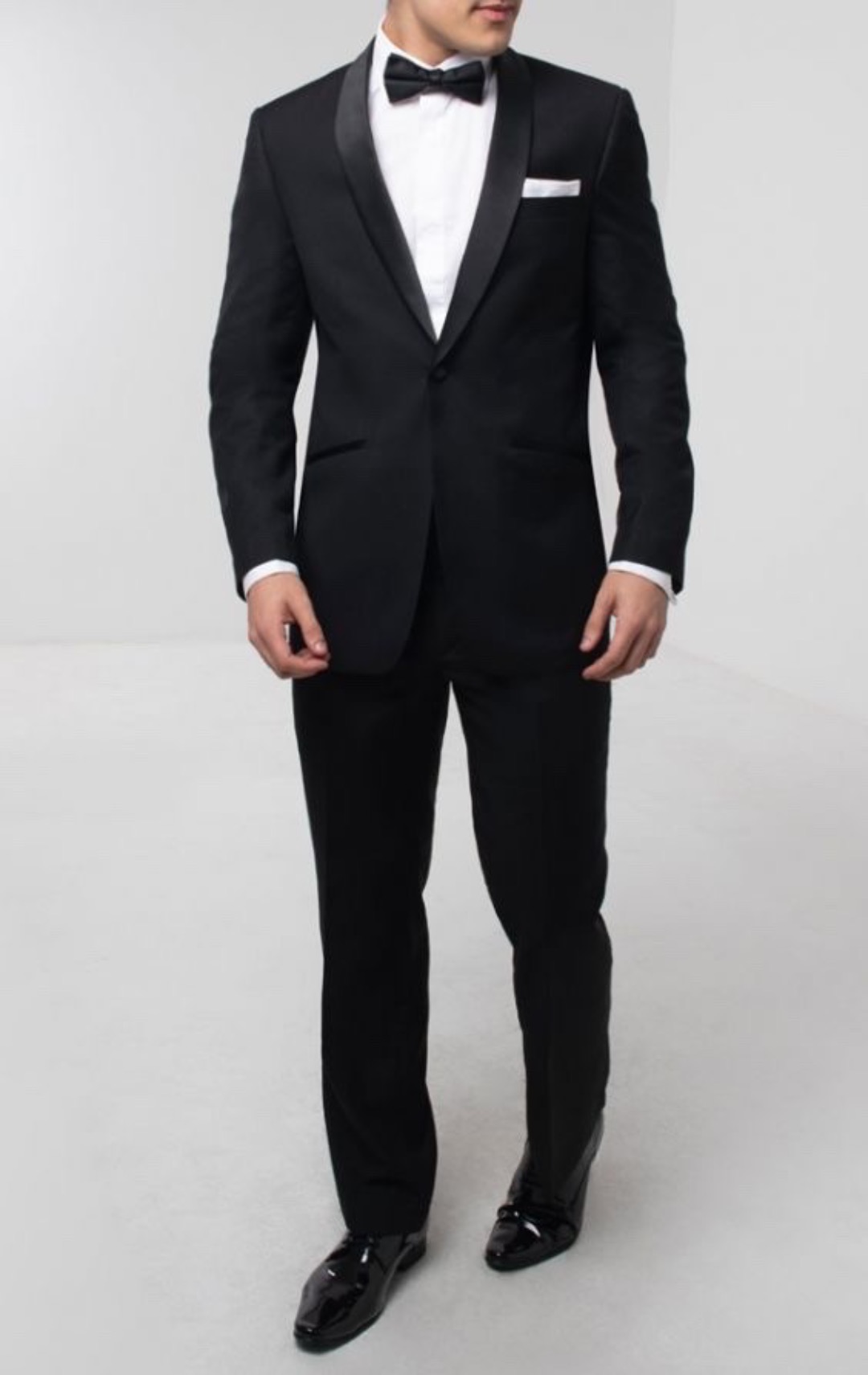 Svart smoking ink skor