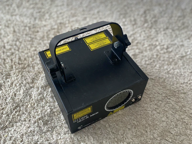 Juhla/ bilevalot stairville dj lase 150-r mk-iii