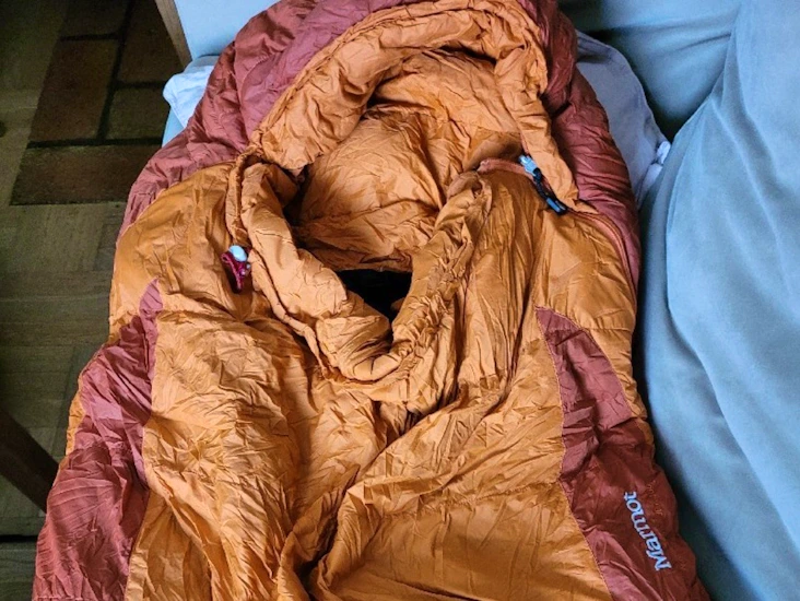 Dunsovsäck vinter. comfort -18°c