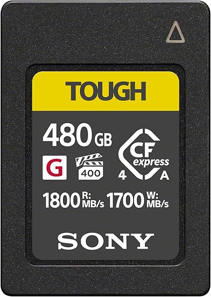 Sony tough 480gb cfexpress type a (cf express)