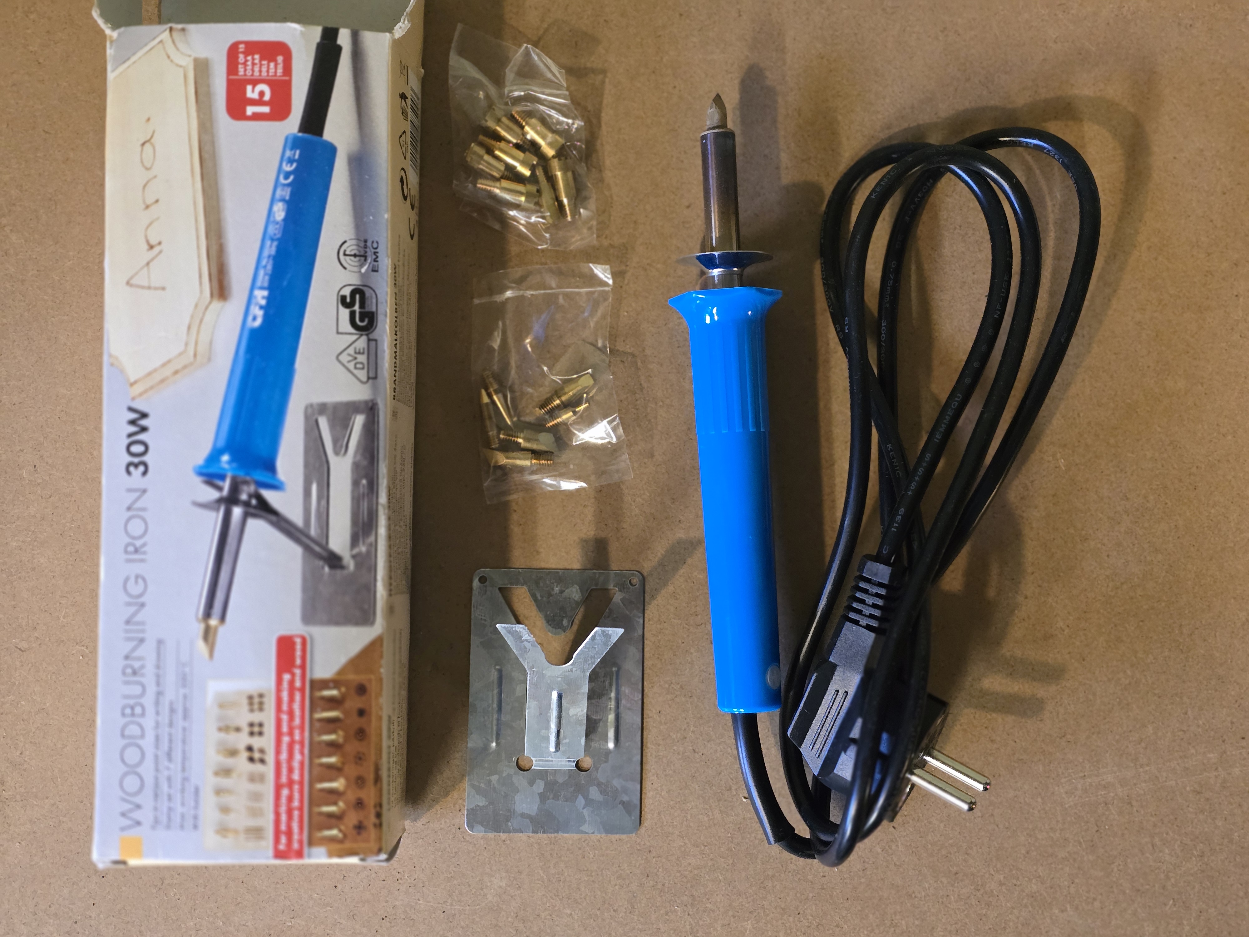 Glödritningspenna / brännpenna