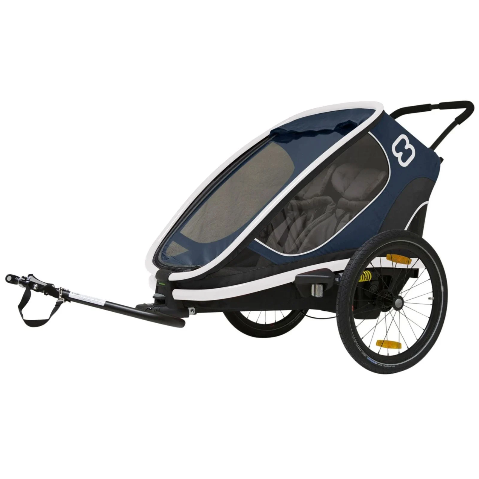 Hamax outback 2 – trillevogn, sykkelvogn, joggevogn og pulk