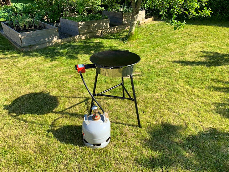 Muurikka 58 cm med gasolbrännare