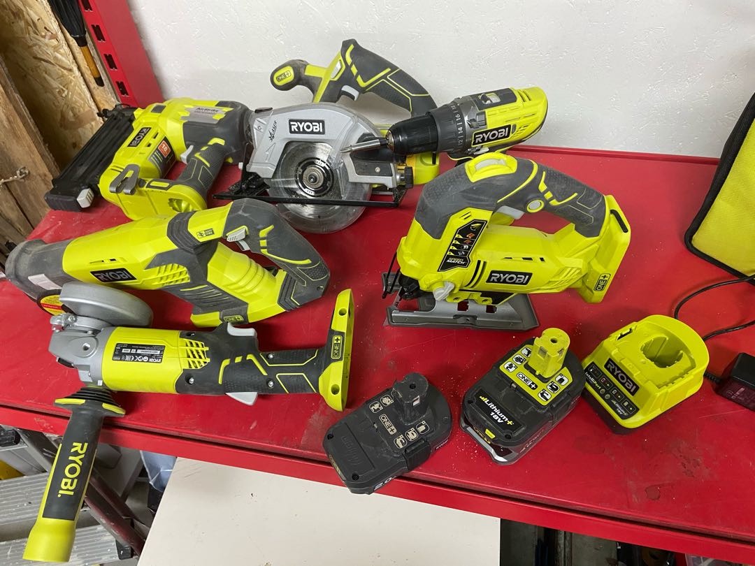 Ryobi verktøysett