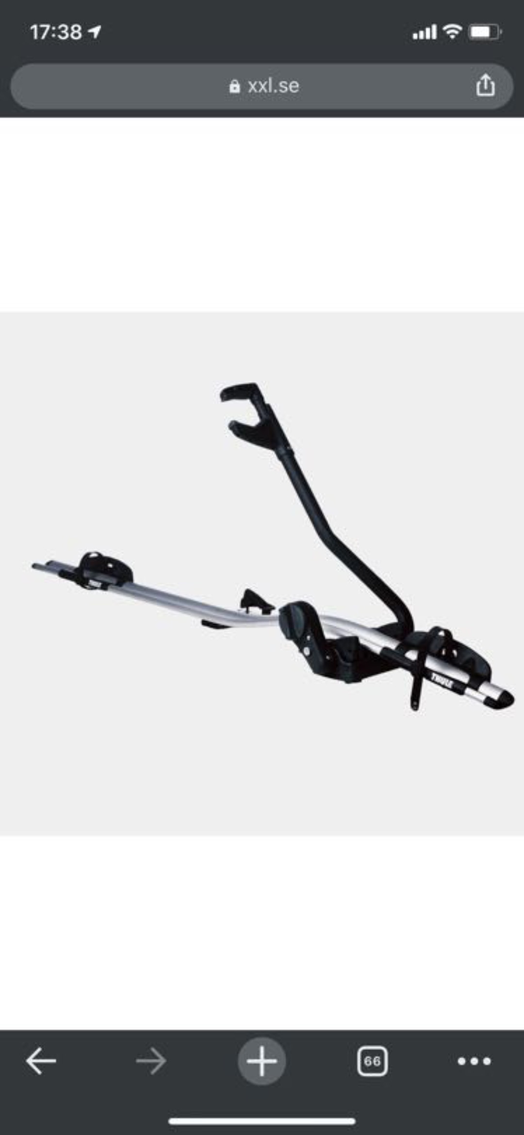 Thule proride 598 cykelhållare