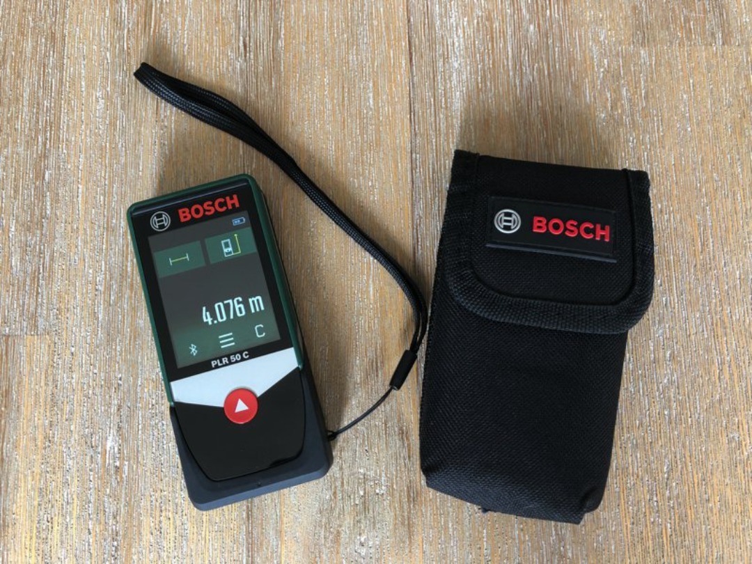 Bosch plr 50 c (50m rekkevidde og minne)