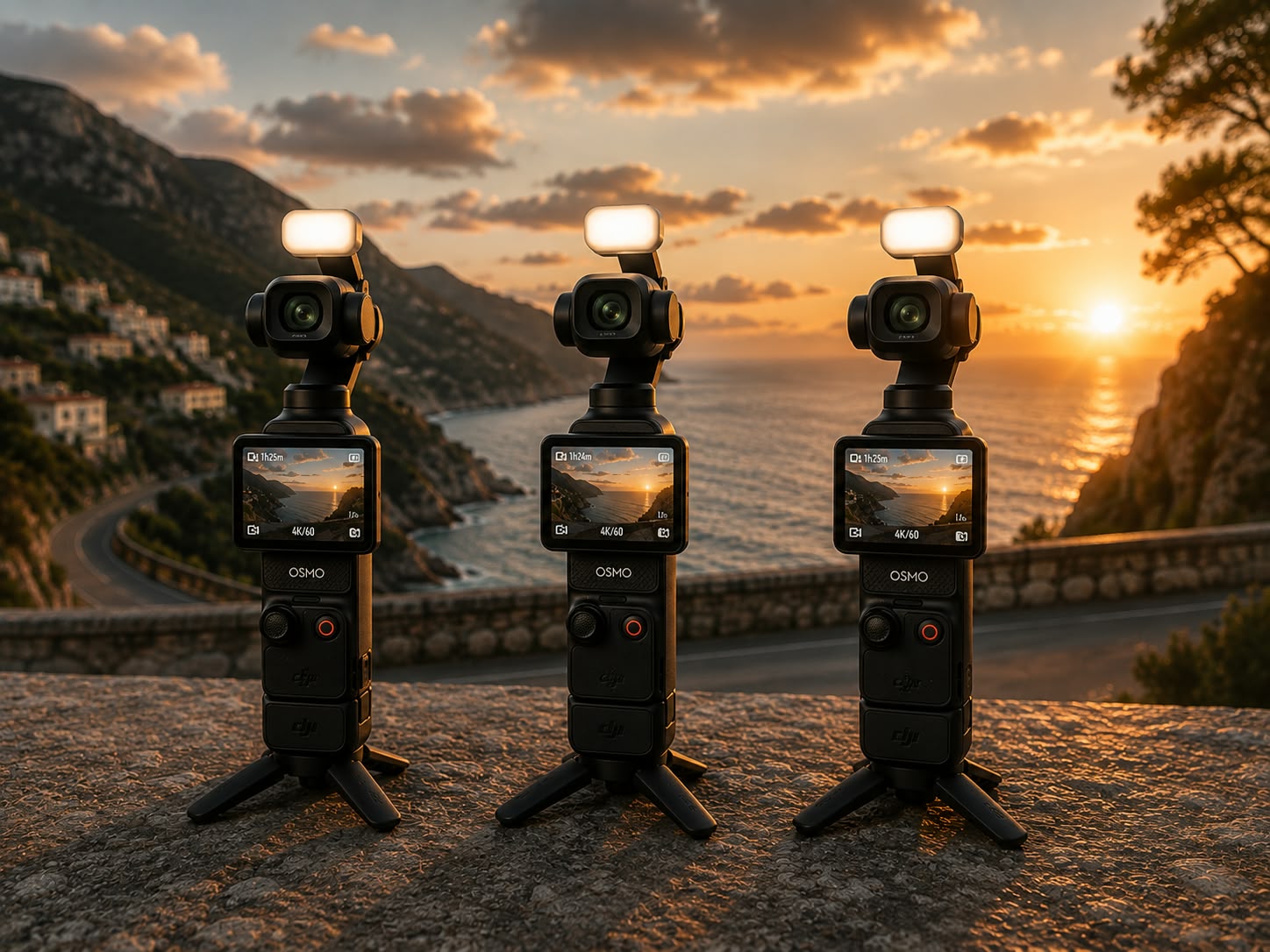 3x dji osmo pocket 4 creator combo