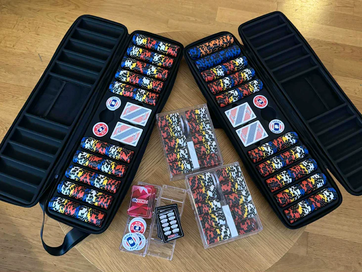 Pokerutstyr (5-16 pers)