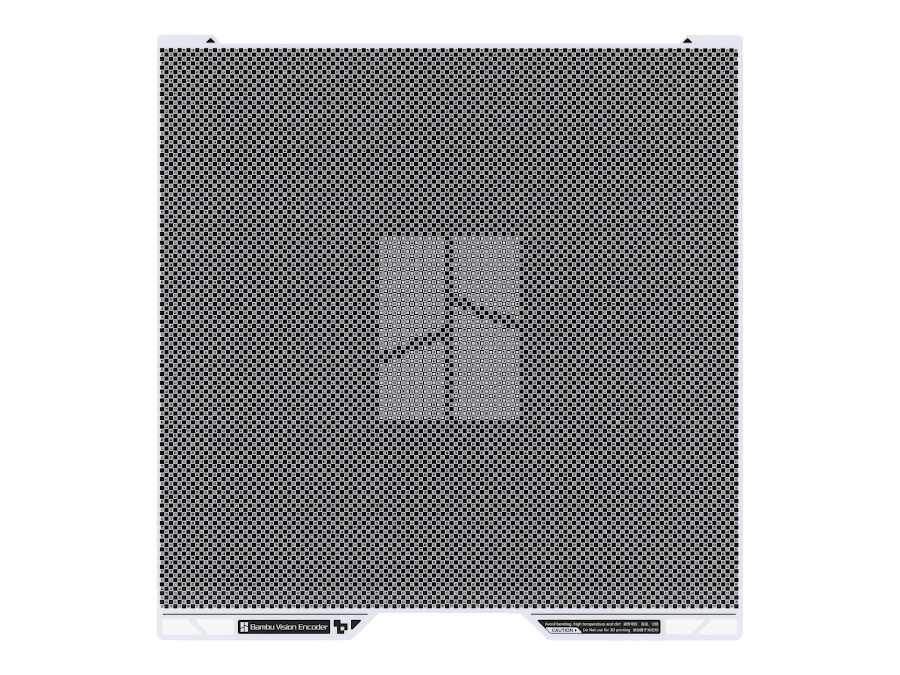 Calibration plate bambu h2d leies ut. 