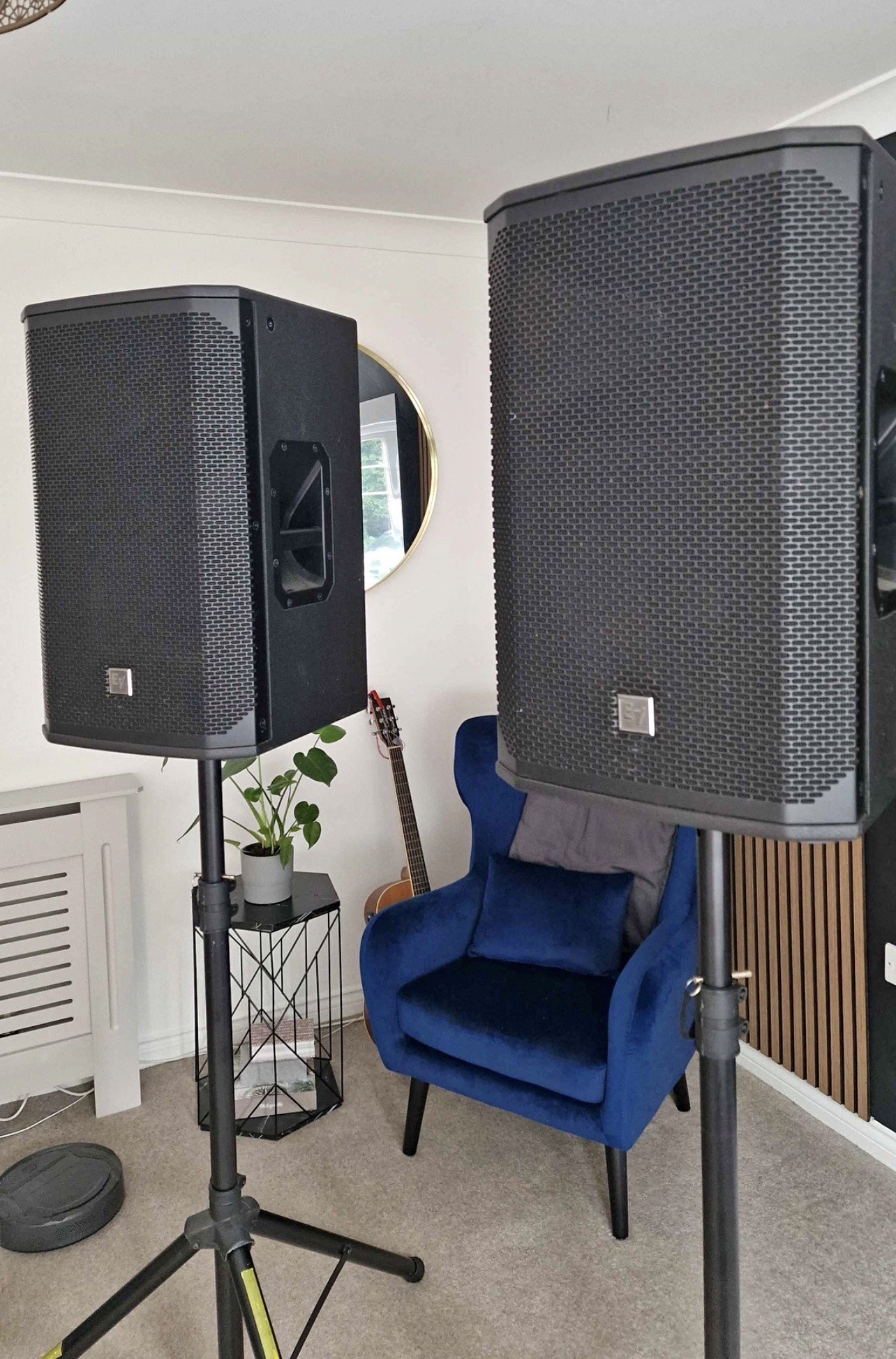 2x ev ekx-12p 12" powered loudspeaker active