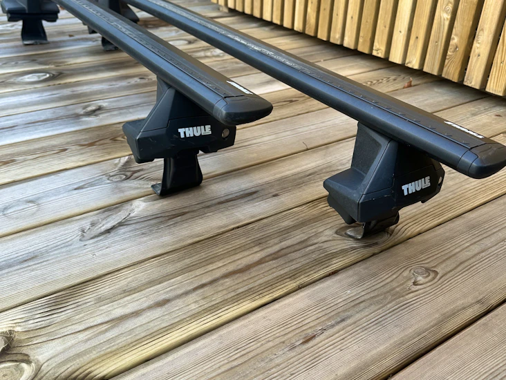 Thule wingbar evo black volvo s60 2019-