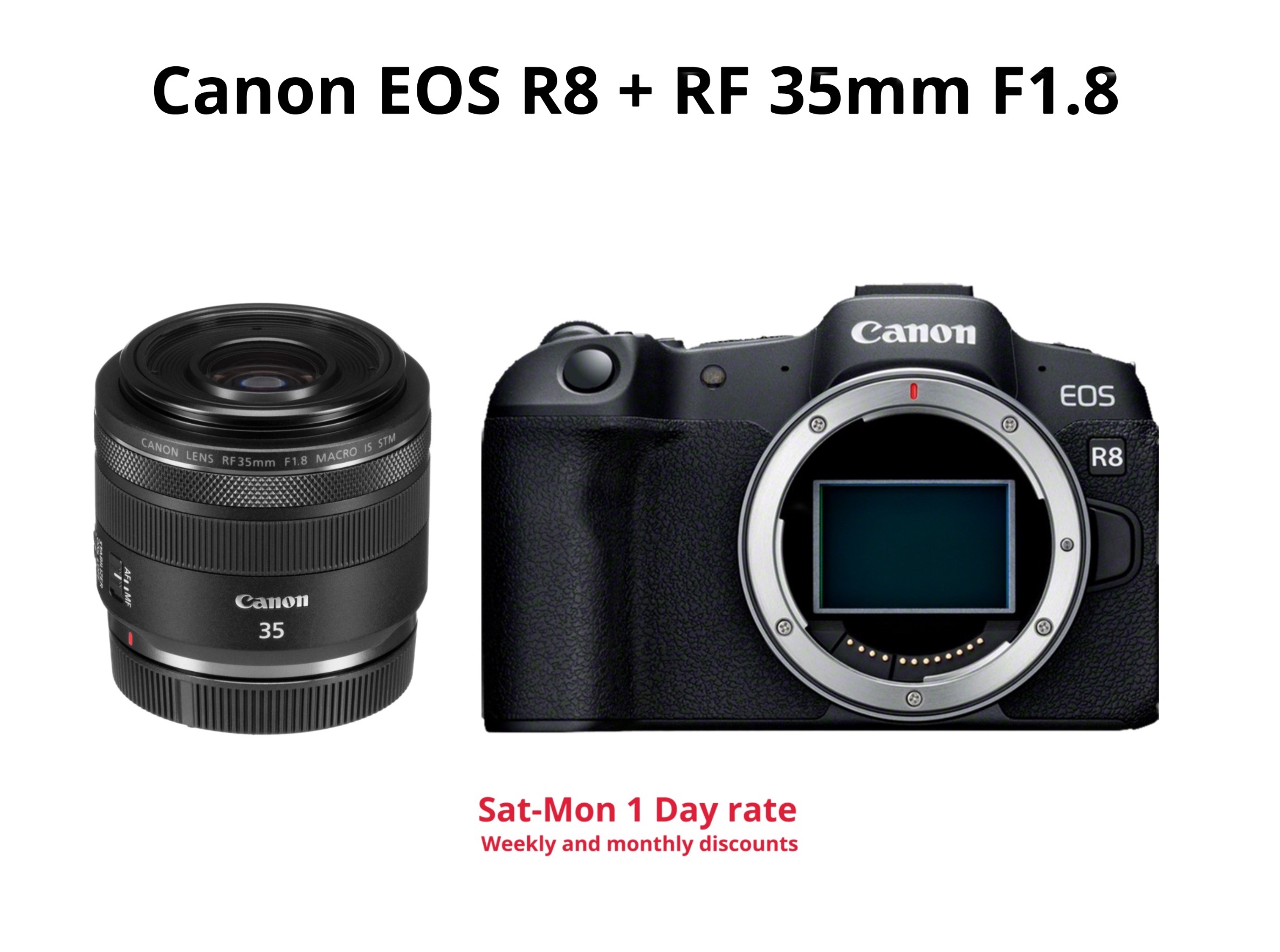 Canon r8 + rf 35mm f1.8