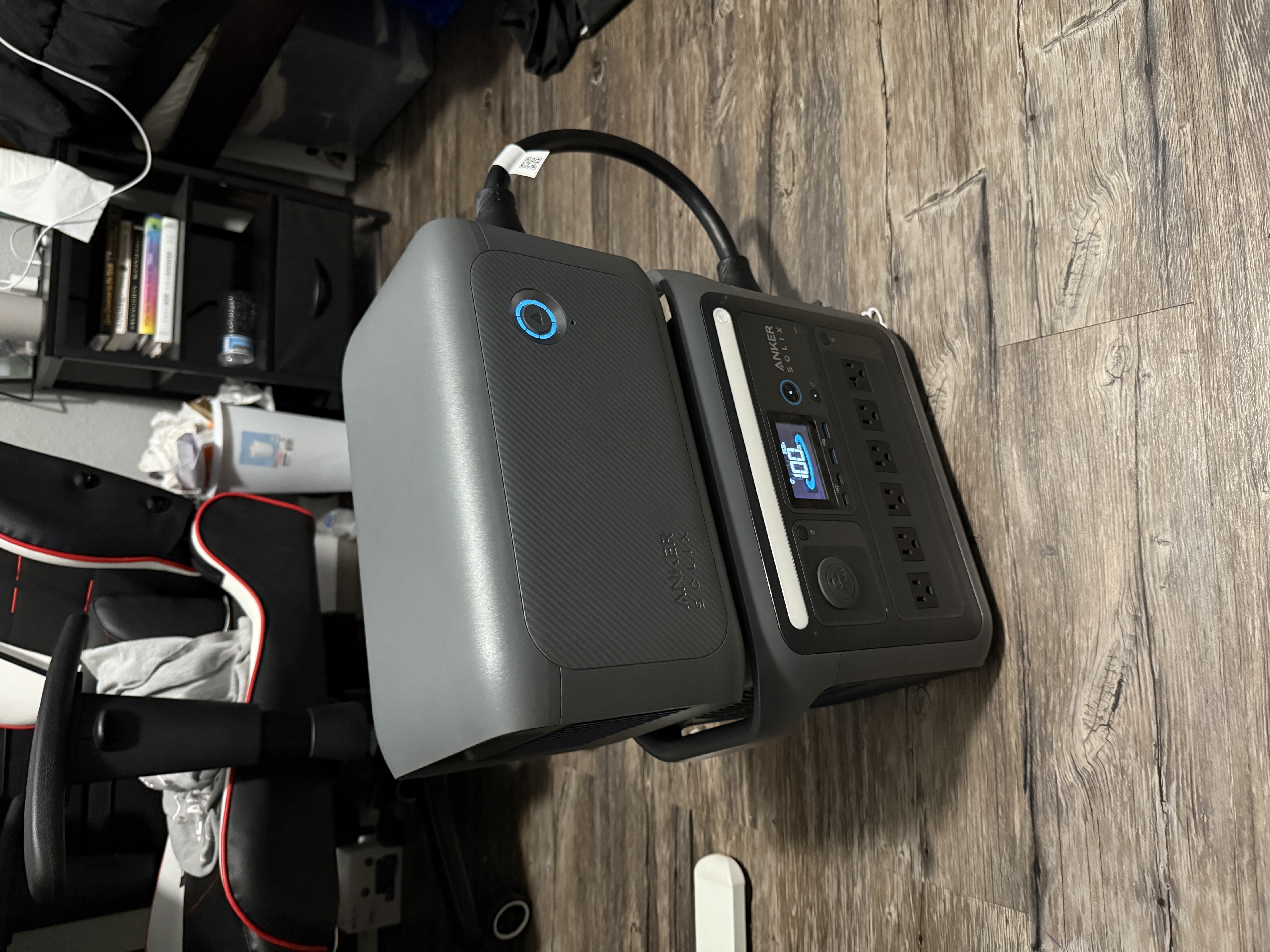 Anker solix c1000 + bp1000 expansion – portable power station (2112wh / 1800w output)