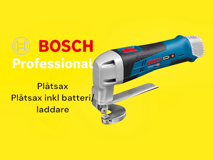 Batteridriven plåtsax proffs