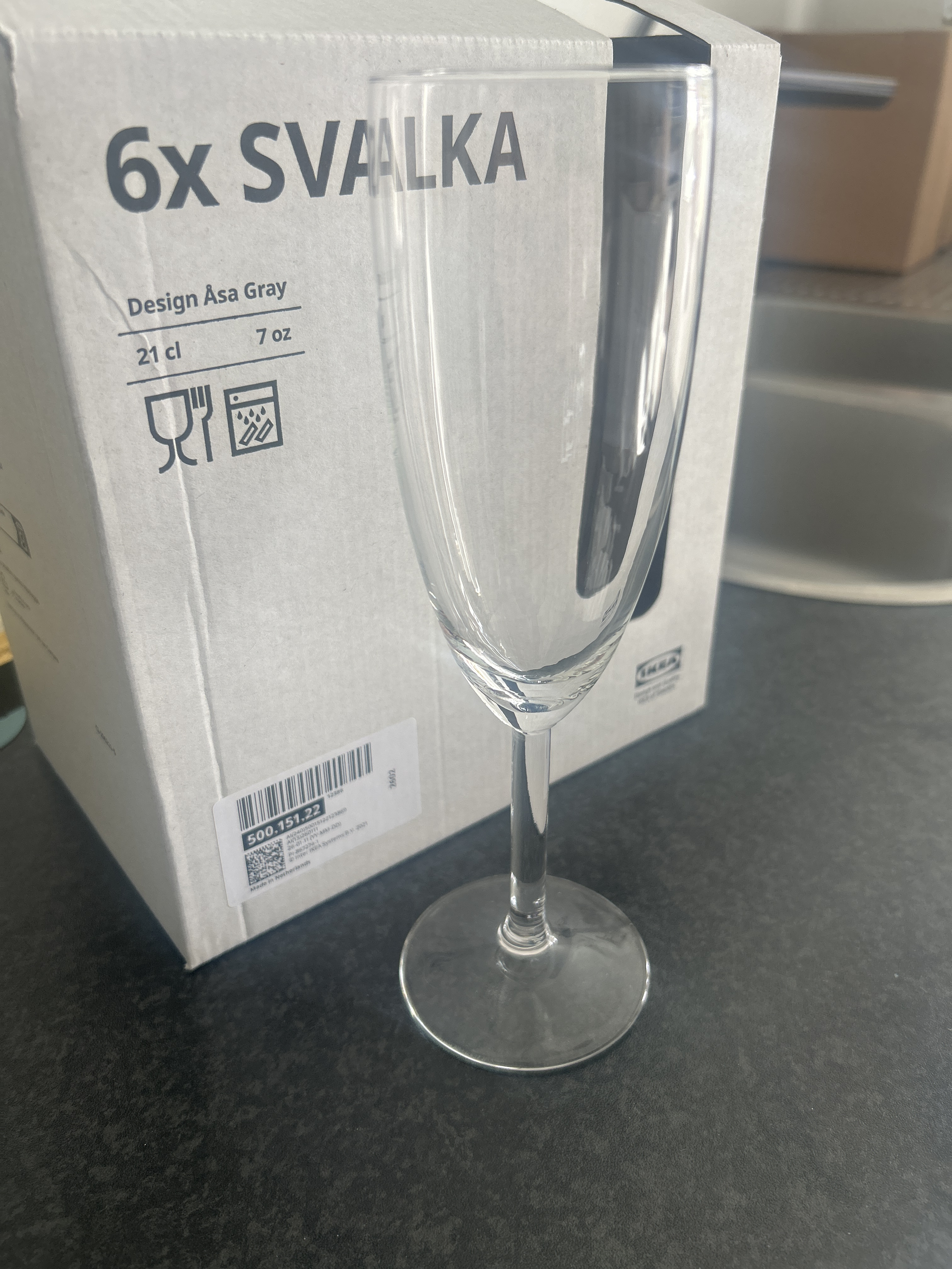 88st champange glas 