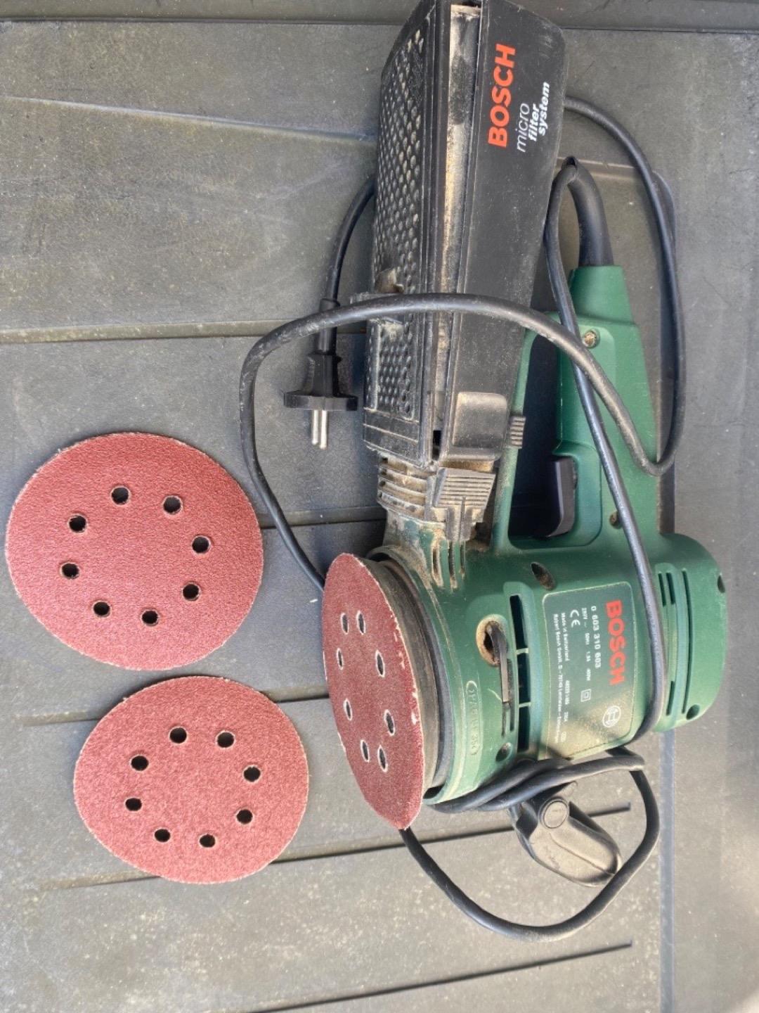 Bosch excenterslip