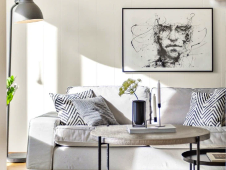 Sofa-møbelsett til stue