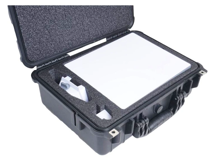 Starlink mini with peli case, 20,000mah battery, g clamp & cigarette car charger