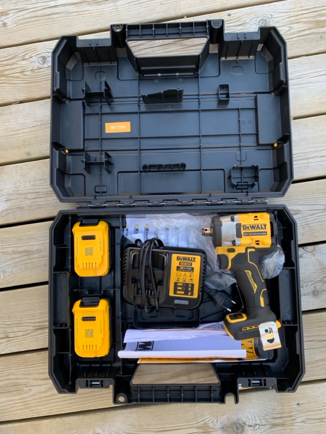Dewalt dcf921e2t slagskruvdragare