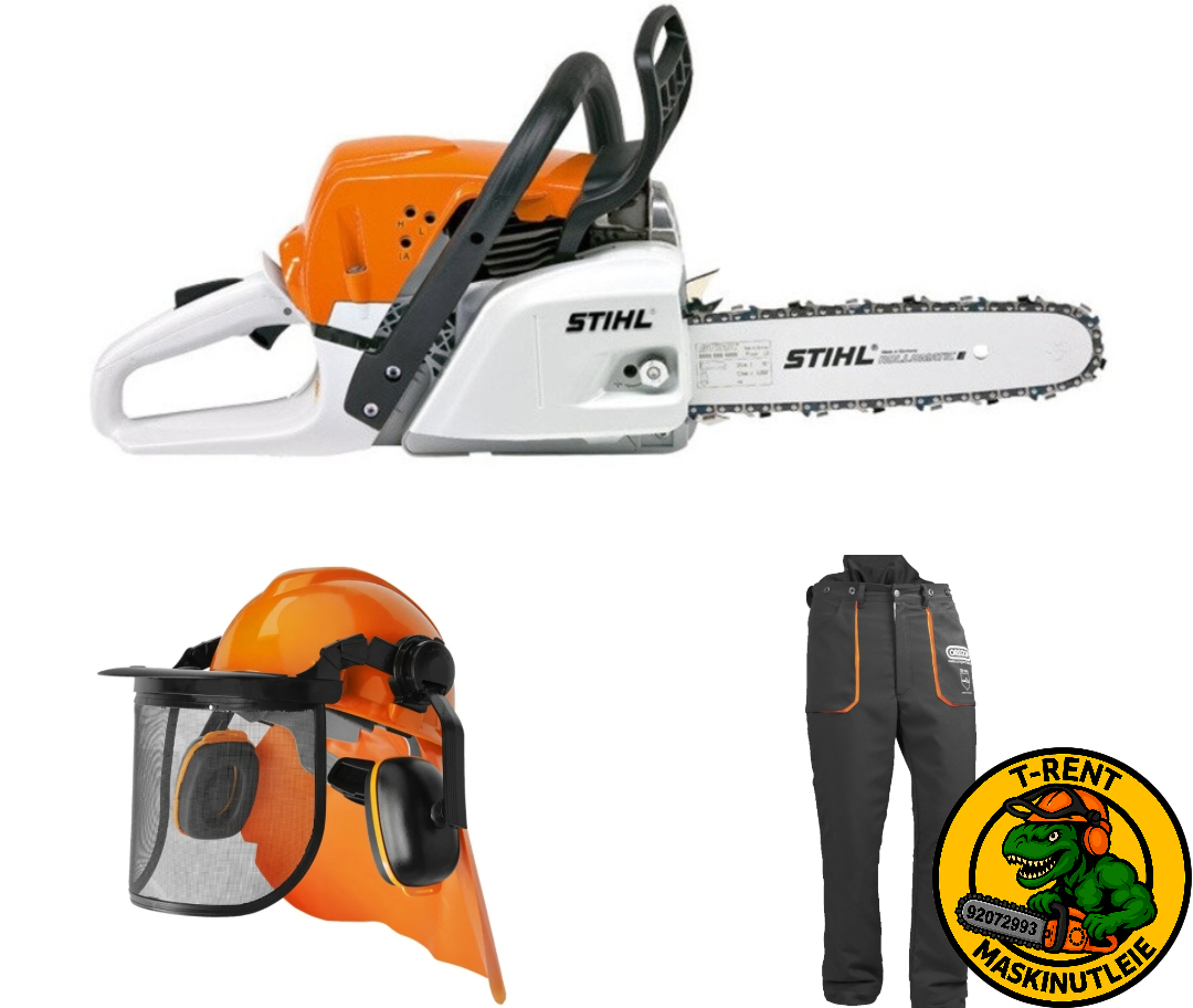 Motorsagpakke, alt du trenger!