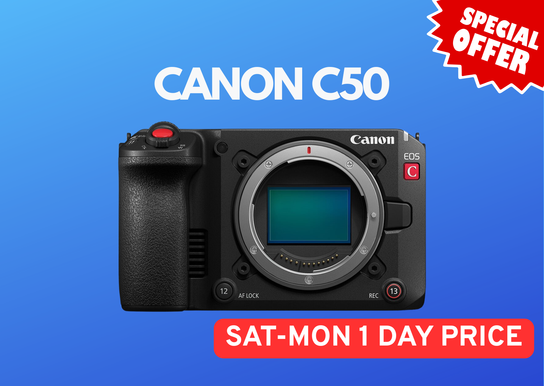 Canon eos c50 cinema camera body 7k full frame camera special offer gb