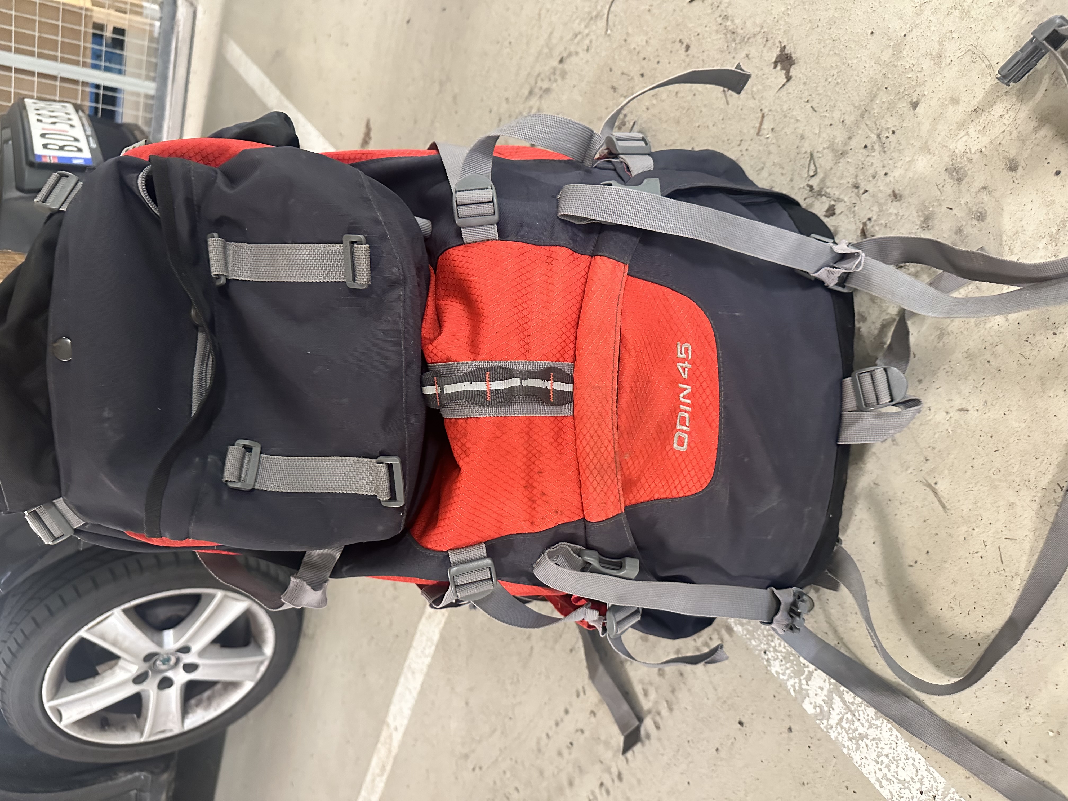 Turryggsekk – odin 45 liter