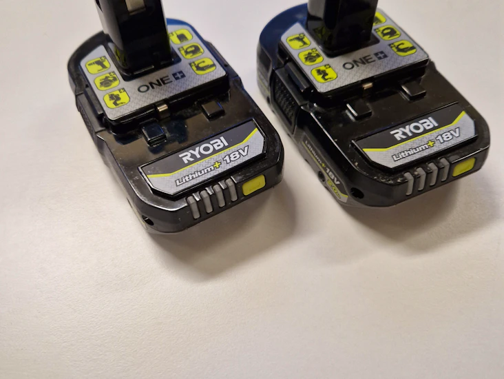 Extrabatteri ryobi - 2st - 2.0ah