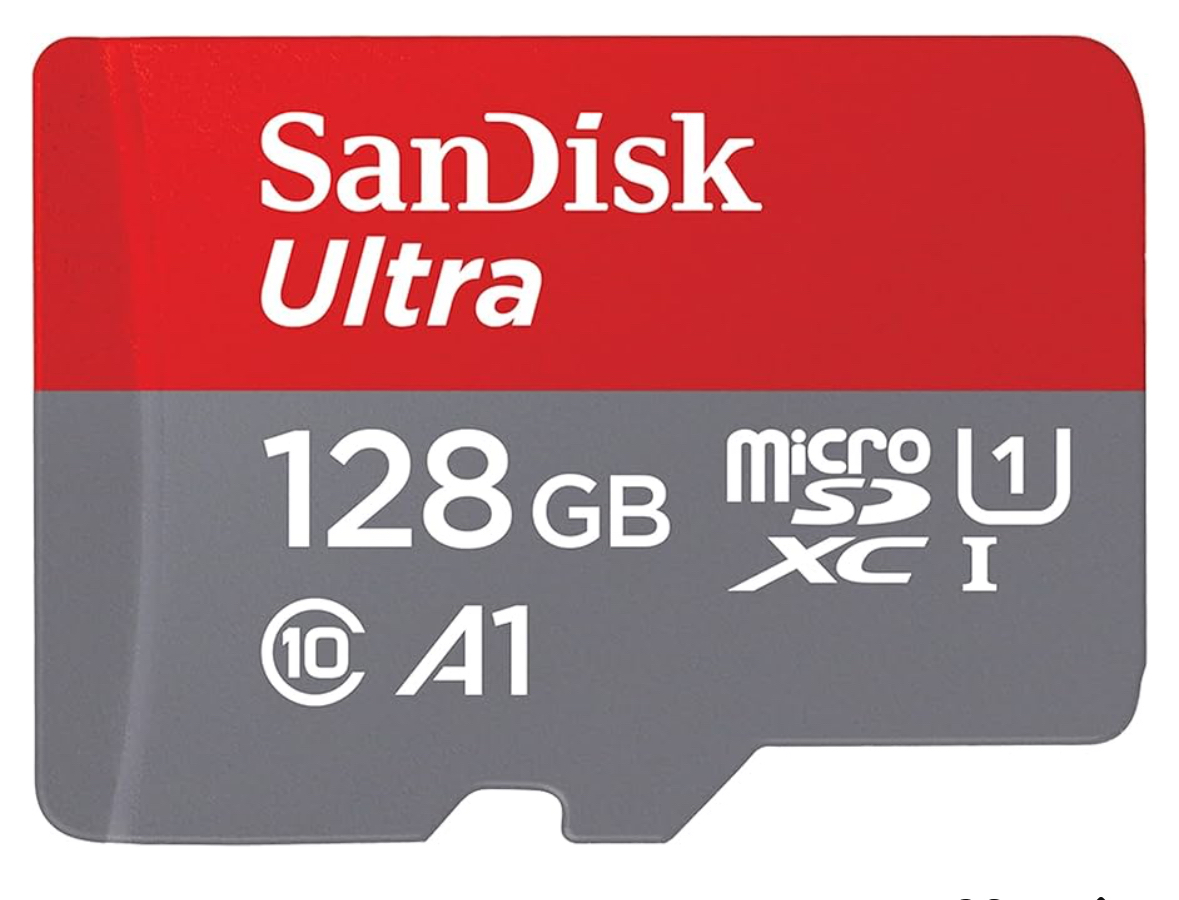 Sandisk 128gb ultra microsdxc card + sd adapter