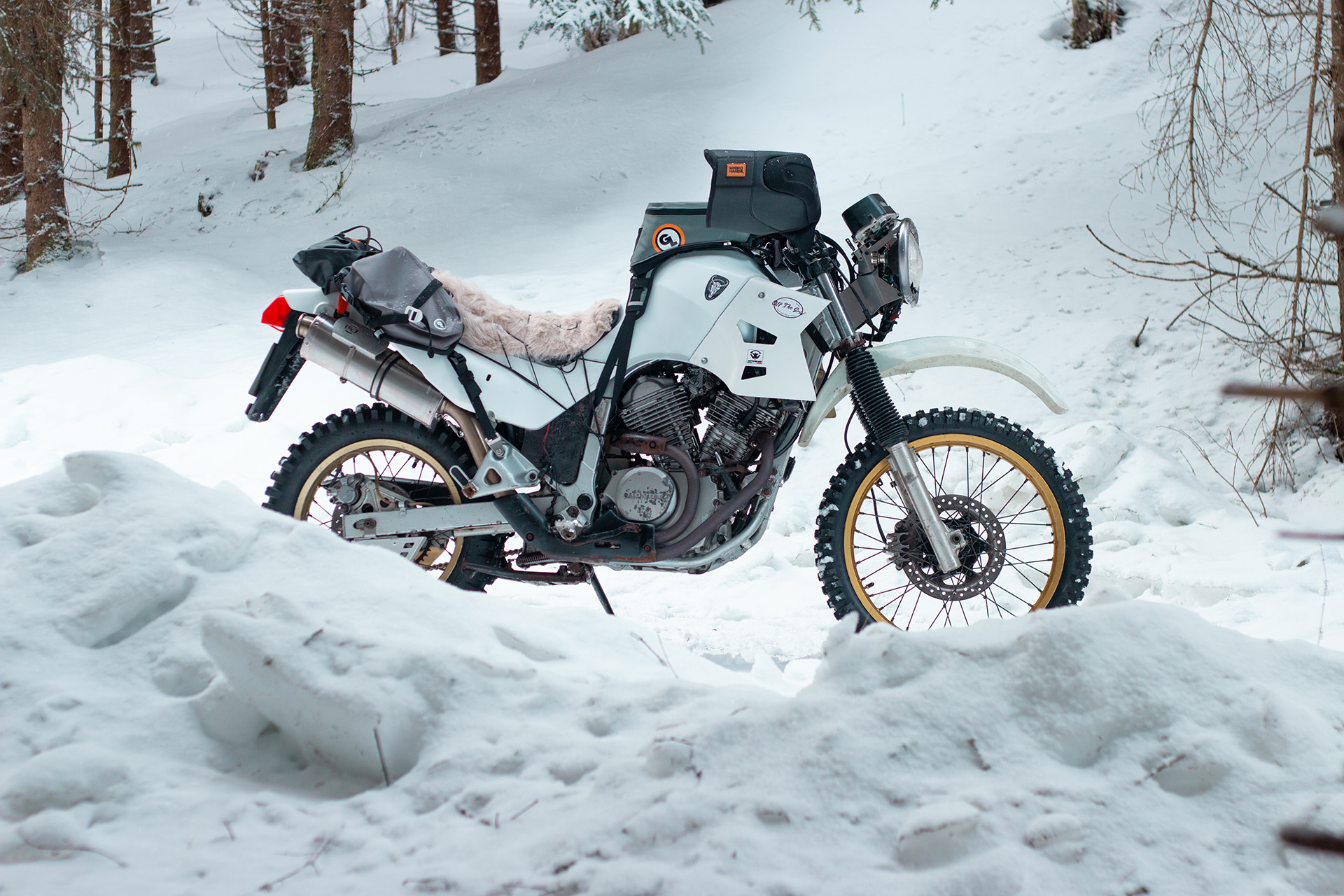 Mojavi saddlebag – lett og kompakt mc-bagasje (12l)