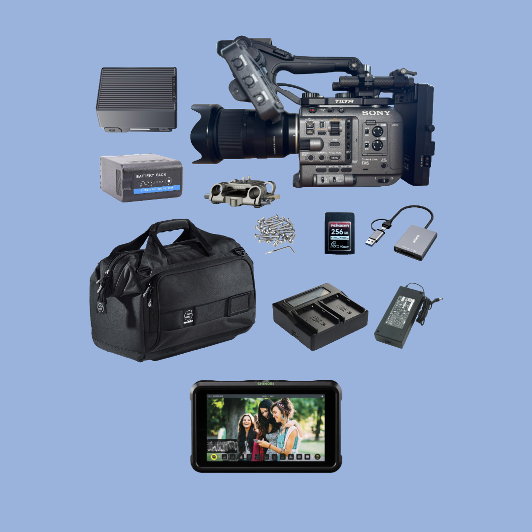 Sony fx6 cine kit + operator